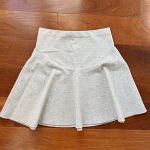 Circle Skirt in Light heather grey